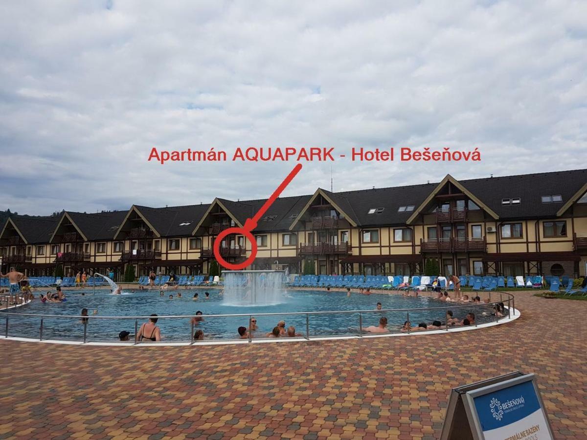 Apartmán AQUAPARK - Hotel Bešeňová Kültér fotó